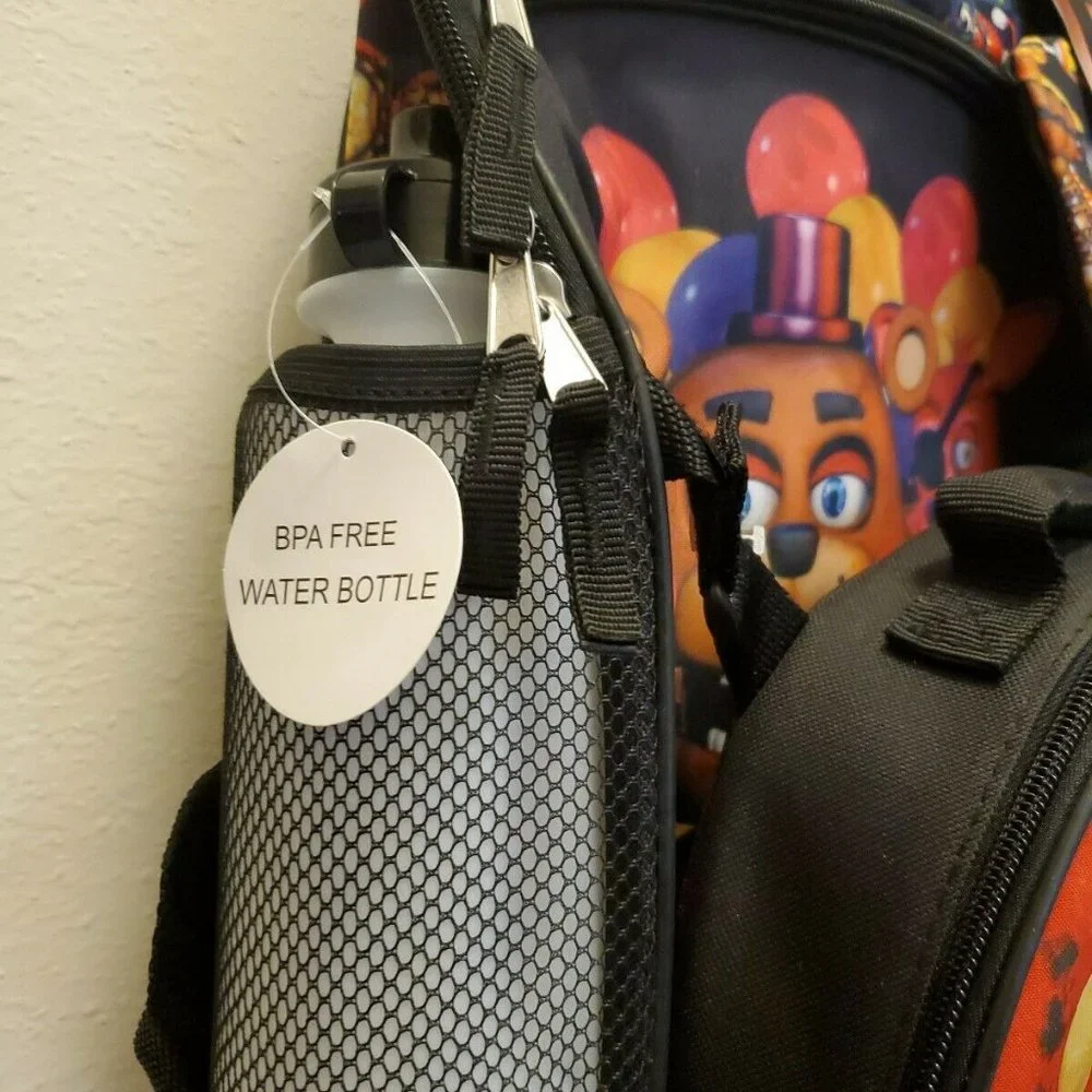 Five Nights At Freddy’s Fazbear Backpack 5 Pc Set
